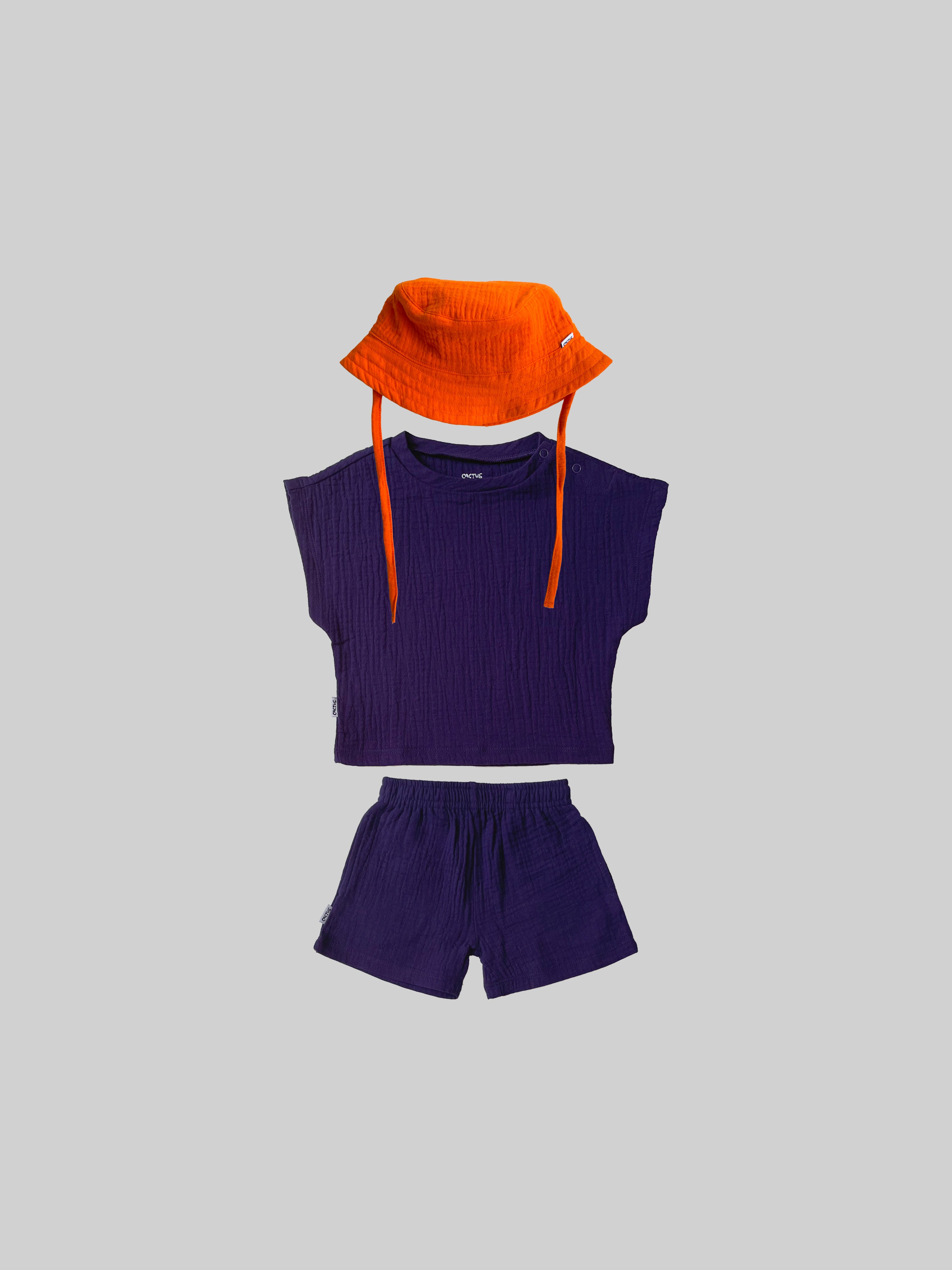 Solid Organic Muslin Bundle Set