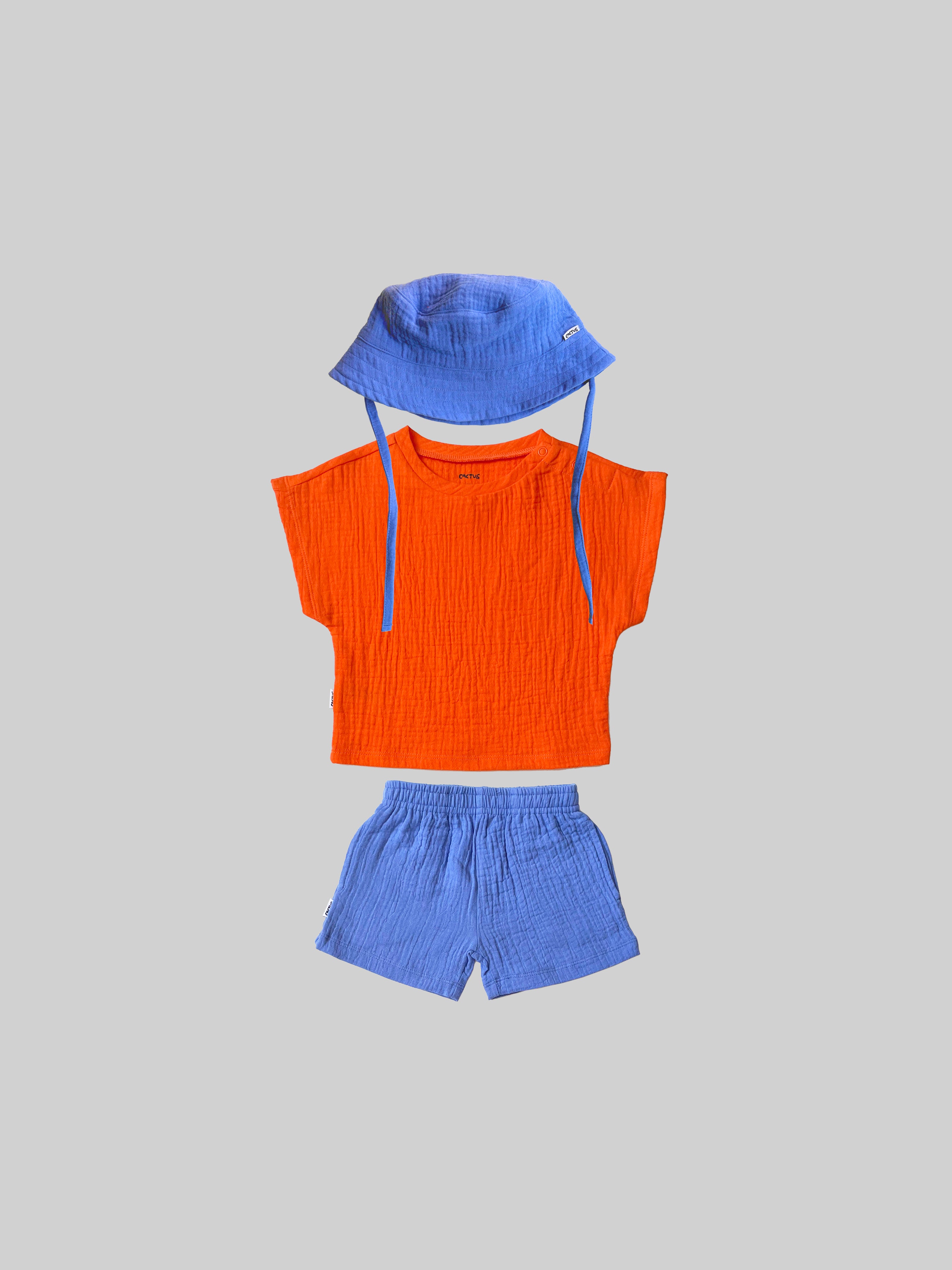 Solid Organic Muslin Bundle Set