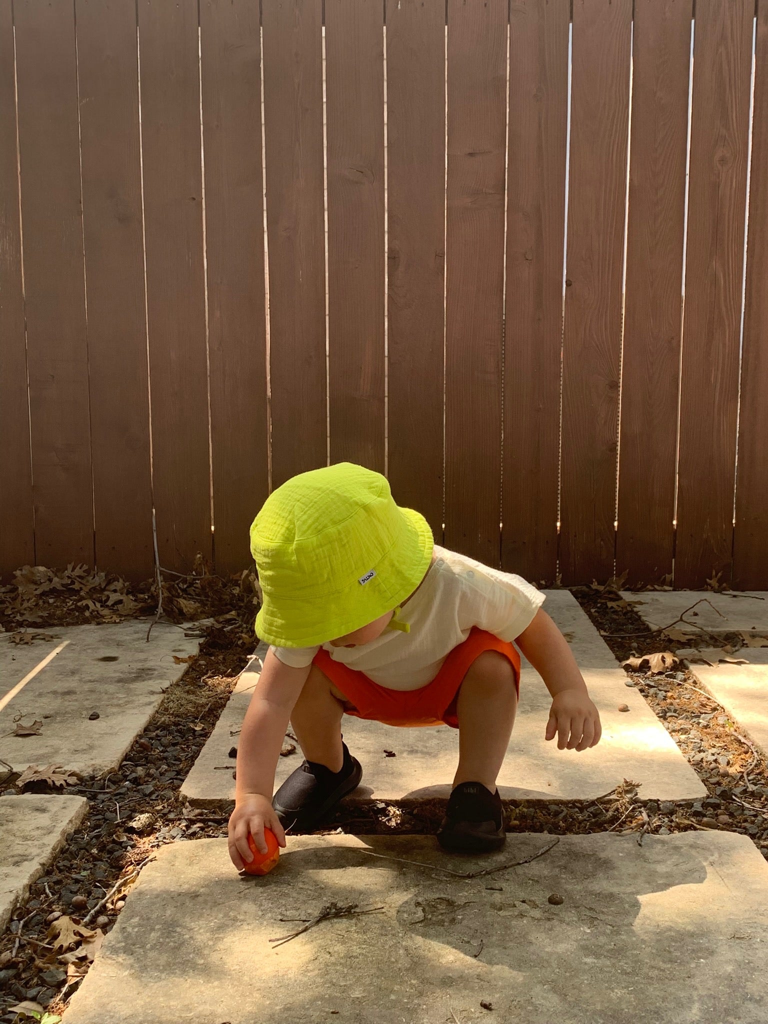 Solid Organic Muslin Bucket Hat