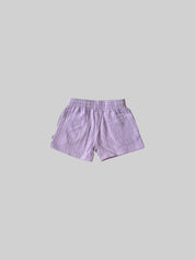 Solid Organic Muslin Shorts