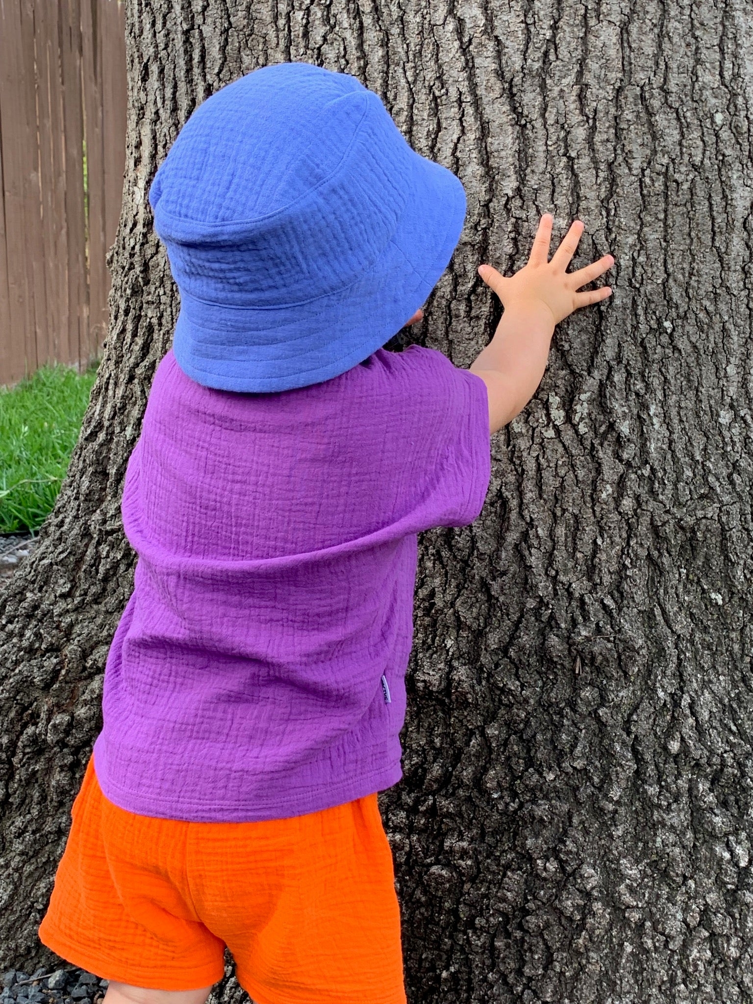 Solid Organic Muslin Shorts