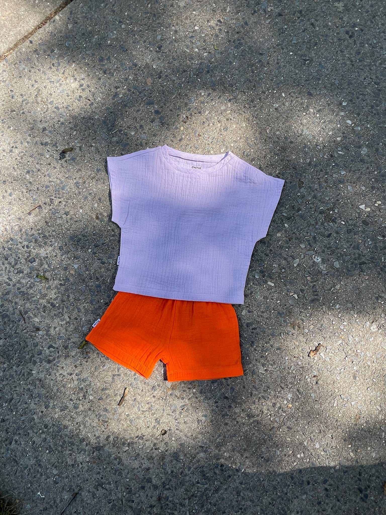 Solid Organic Muslin Tee