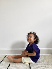 Solid Organic Muslin Shorts