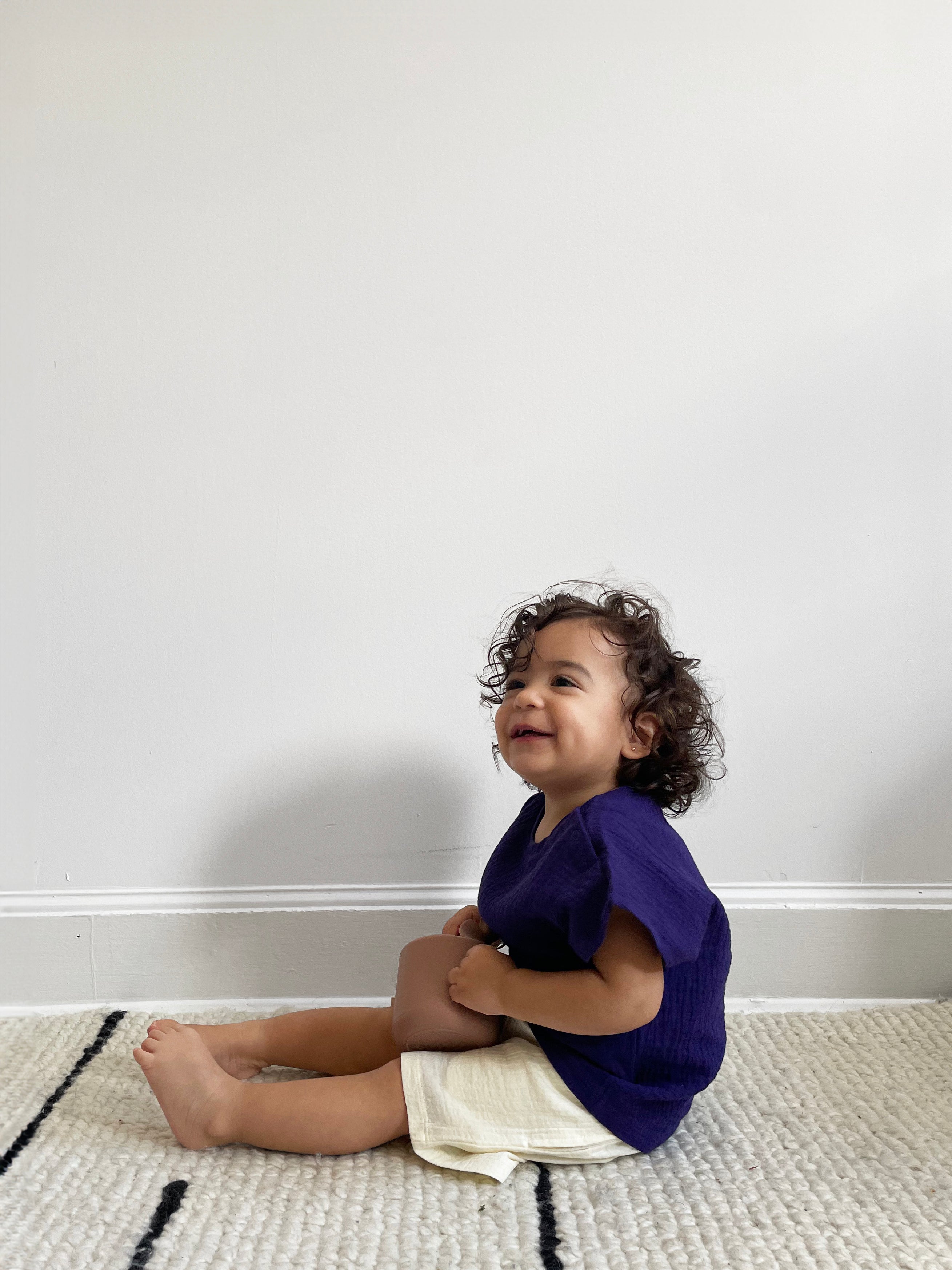 Solid Organic Muslin Shorts