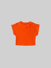 Solid Organic Muslin Tee