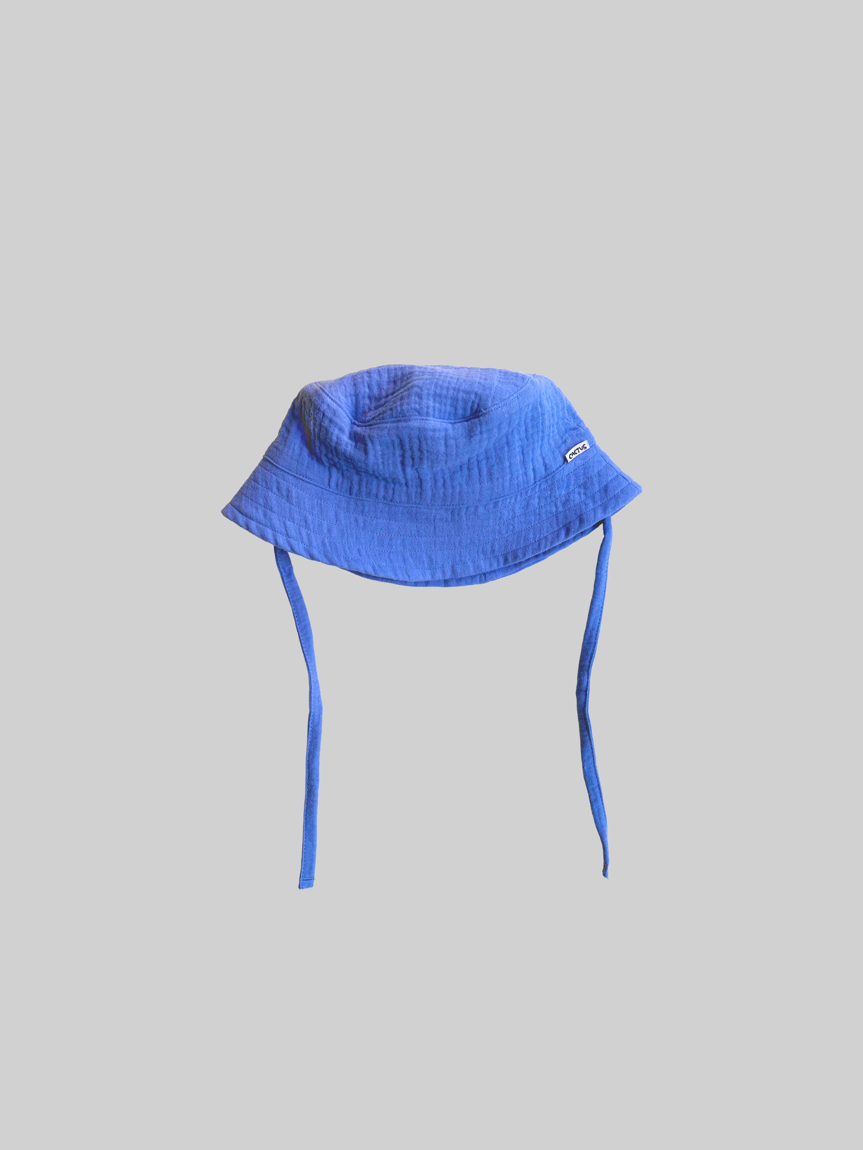 Solid Organic Muslin Bucket Hat