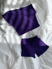 Solid Organic Muslin Shorts
