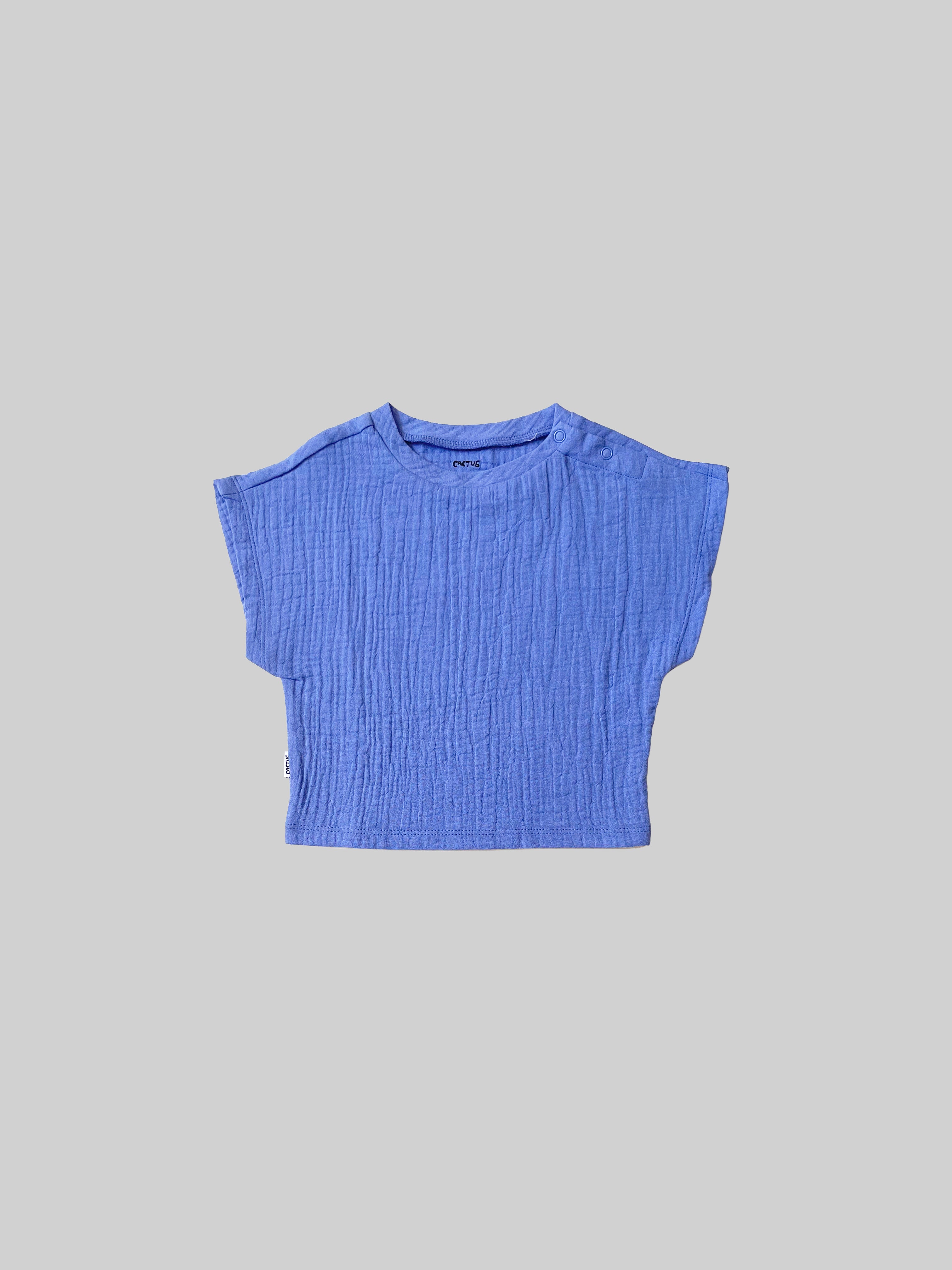 Solid Organic Muslin Tee