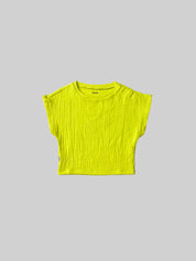 Solid Organic Muslin Tee